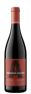 Andover Estate 2018 Pinot Noir Bottle Shot – transp