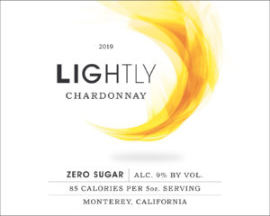 Lightly 2019 Chardonnay Label