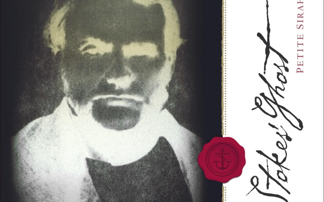Stokes’ Ghost NV Petite Sirah  Front Label -high res