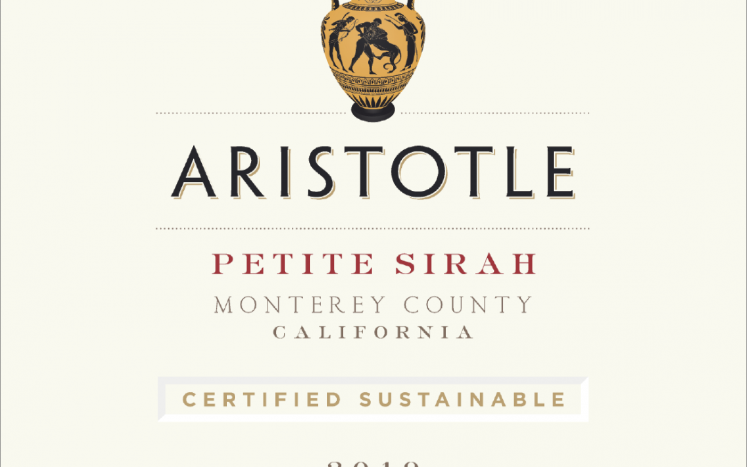 Aristotle 2019 Petite Sirah Front Label – transp