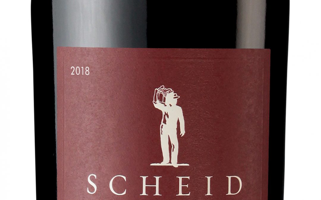 Scheid Vineyards 2018 Tannat Bottle shot -highres