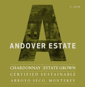Andover Estate 2019 Chardonnay Label