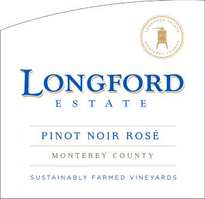 Longford Estate NV Rose Front Label