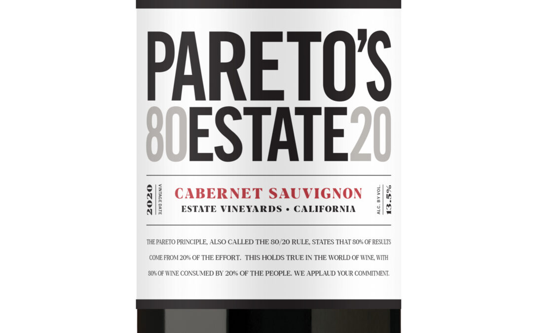 Pareto’s Estate 2020 Cabernet Sauvignon Bottle Shot -highres