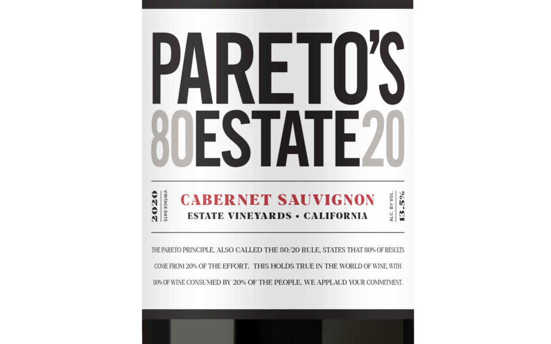 Pareto’s Estate 2020 Cabernet Sauvignon Bottle Shot -transp