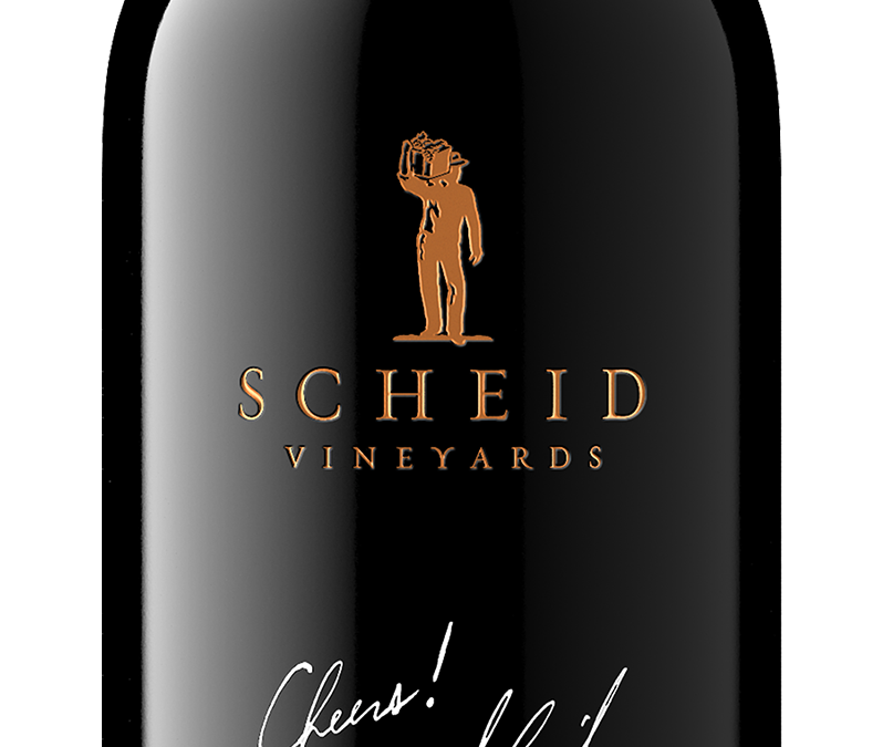 Scheid Vineyards 15,16,17 Anniversary Claret Reserve Magnum Bottle Shot