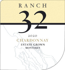 Ranch 32 2020 Chardonnay Front label -highres