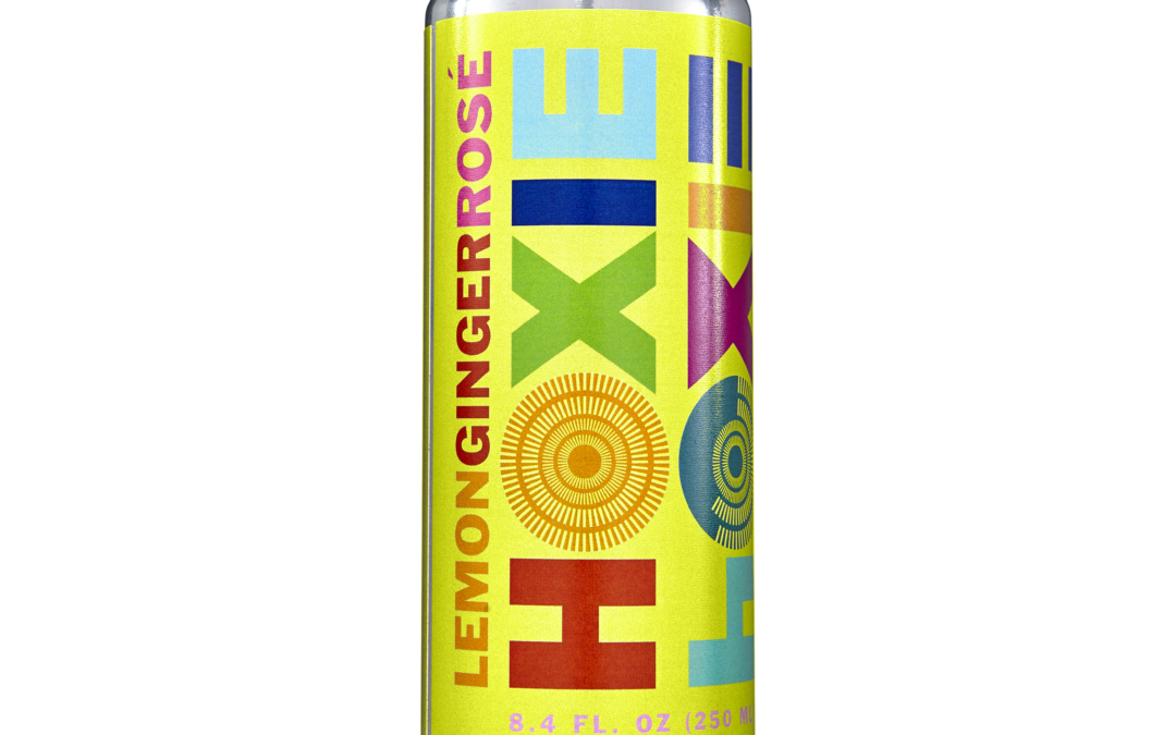 Hoxie NV Lemon Ginger Rose Can Shot -transp