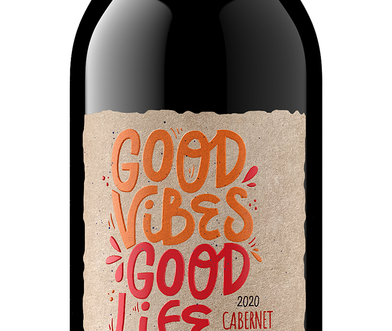 Good Vibes 2020 Cabernet Sauvignon bottle shot