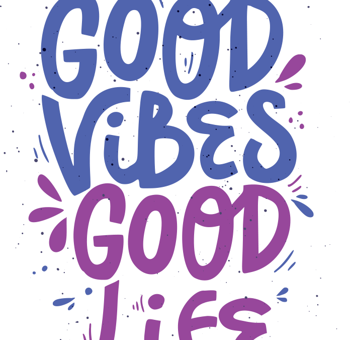 Good Vibes Good Life Logo tall
