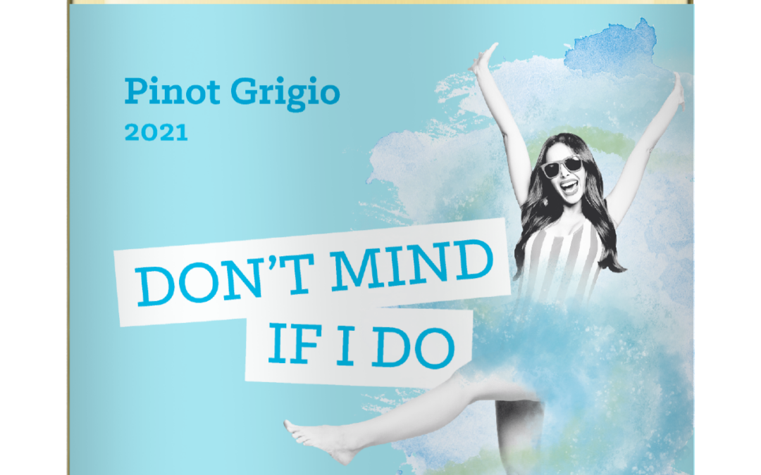Don’t Mind 2021 Pinot Grigio bottle shot