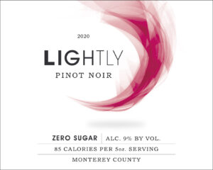 Lightly 2020 Pinot Noir MOC front label