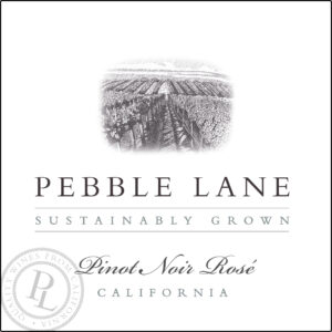 Pebble Lane NV Rose  CA AVA Front Label -high res