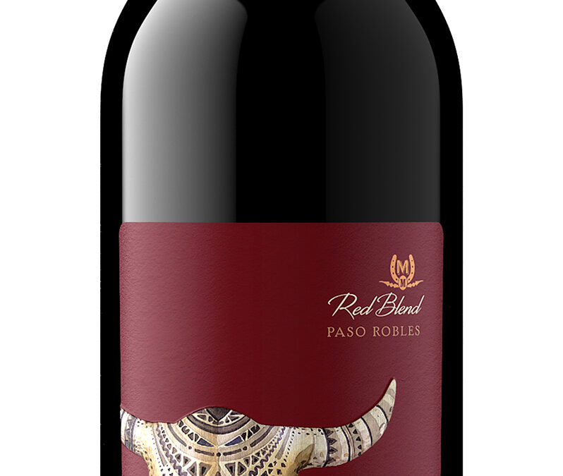 Mina Mesa NV Red Blend Bottle Shot -highres