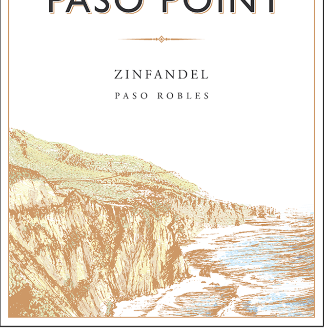 Paso Point NV Zinfandel front label -transp