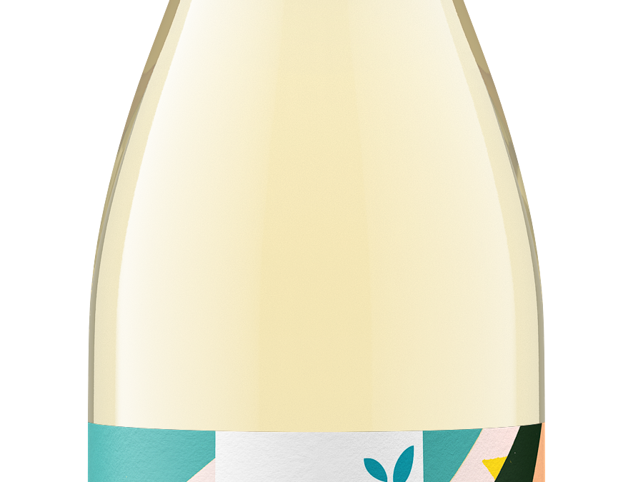 Sunny NV Chardonnay bottle shot (NEW v.2022) – transp