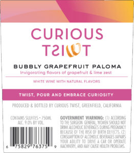 Curious Twist NV Grapefruit Paloma back label -high res