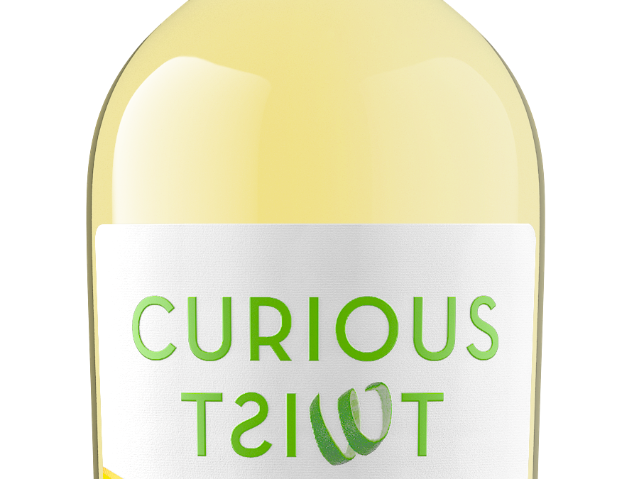Curious Twist NV Margarita bottle shot -transp