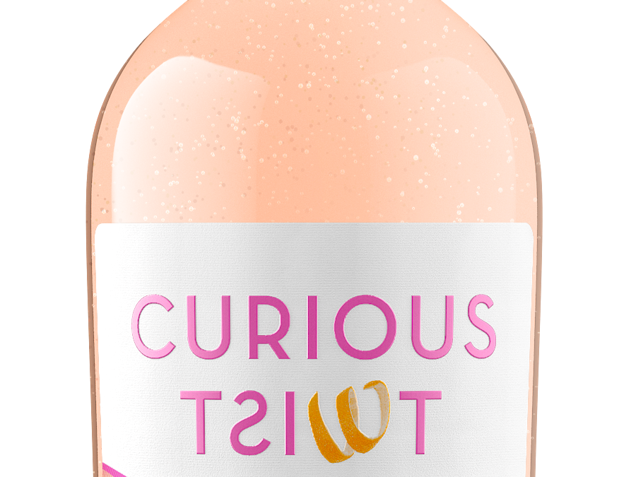 Curious Twist NV Paloma bottle shot -transp