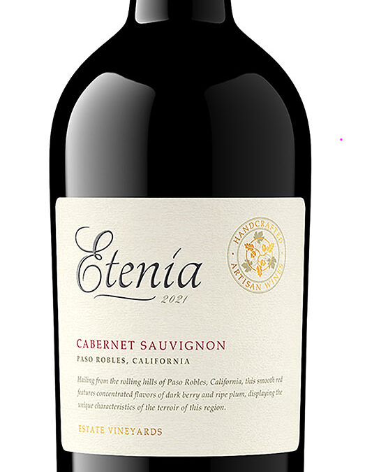 Etenia 2021 Paso Robles Cabernet bottle shot -high res