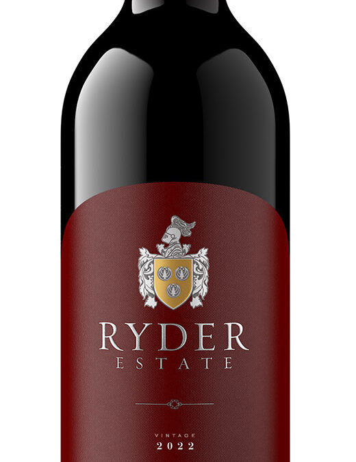 Ryder Estate 2022 Merlot bottle shot -high res