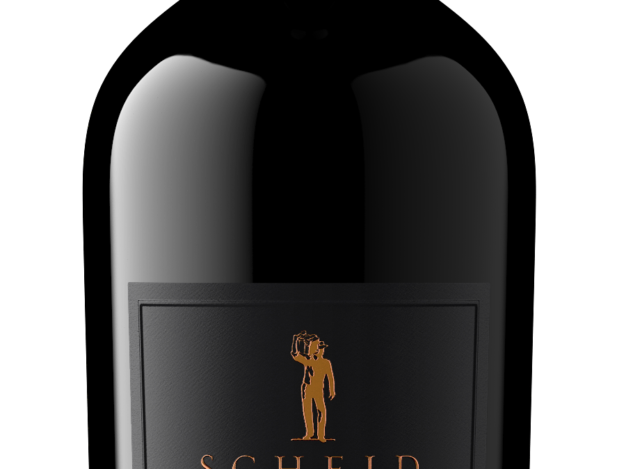 Scheid Vineyards 2020 Kurt’s Cab bottle shot -transp