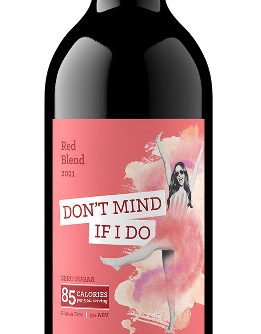 Don’t Mind 2021 Red Blend bottle shot -high res